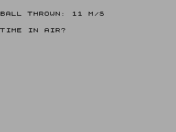 Running screen