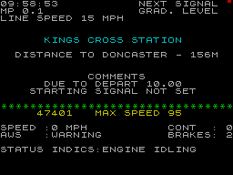 Running screen