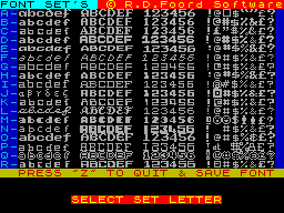 Running screen
