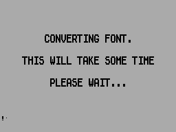 Running screen