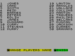 Running screen