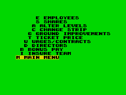 Running screen