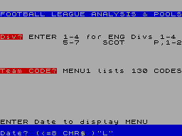Running screen