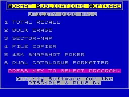 Running screen