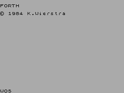 Running screen