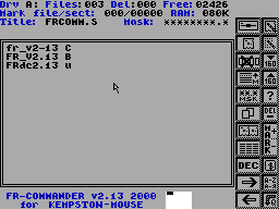 Running screen