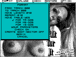 Running screen