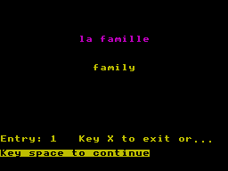 Running screen