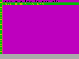 Running screen