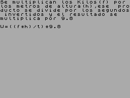 Running screen
