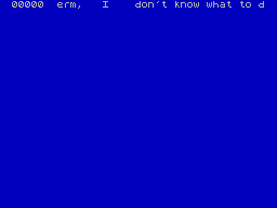 Running screen
