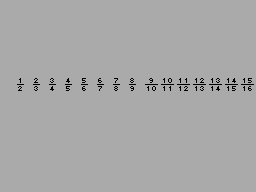Running screen