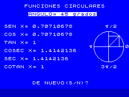 Running screen