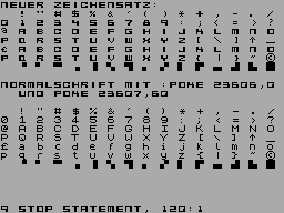Running screen