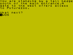 Running screen