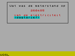Running screen