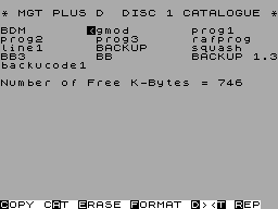 Running screen