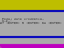 Running screen