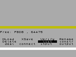 Running screen