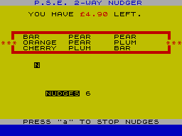 Running screen