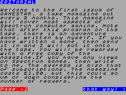 Running screen