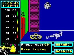 Running screen