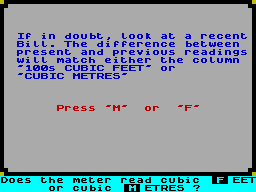Running screen