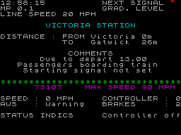 Running screen
