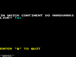 Running screen