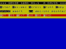 Running screen