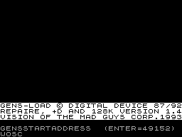 Running screen