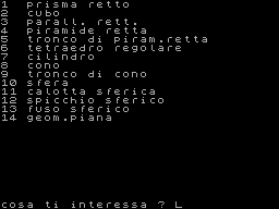 Running screen
