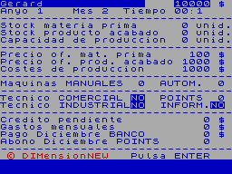 Running screen