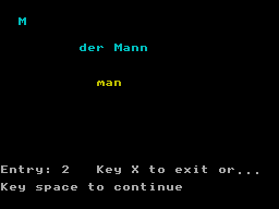 Running screen