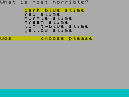 Running screen