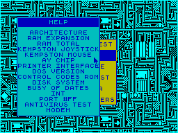 Running screen
