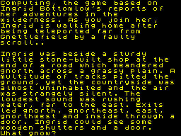 Running screen