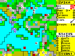 Running screen