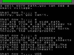 Running screen