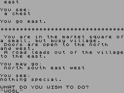 Running screen