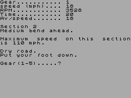 Running screen