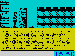 Running screen