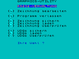 Running screen