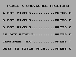 Running screen