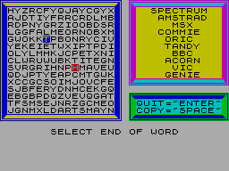 Running screen