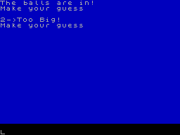 Running screen