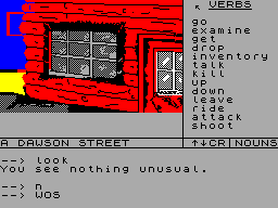 Running screen