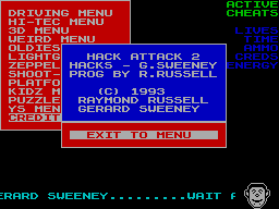 Running screen
