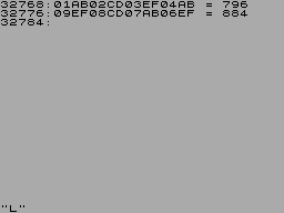 Running screen