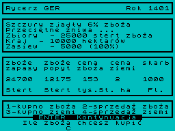 Running screen